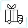 free shipping gift icon