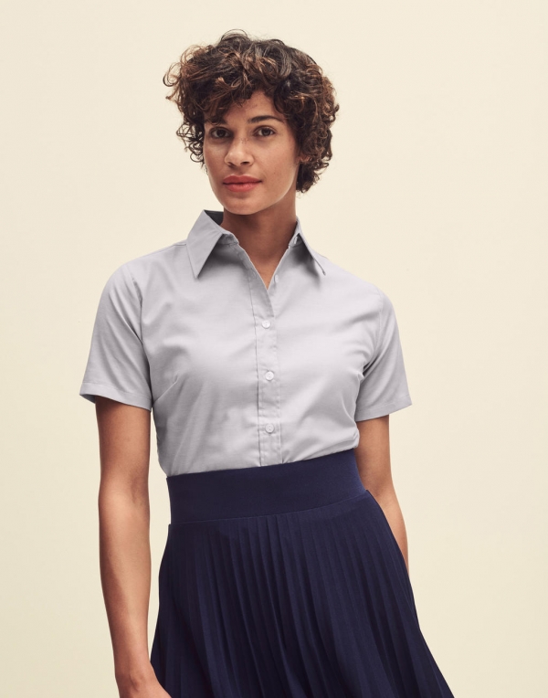 Fruit Of THe Loom LADY SHORT SLEEVE OXFORD