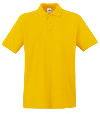 ΚΙΤΡΙΝΟ Fruit Of The Loom Polo Premium