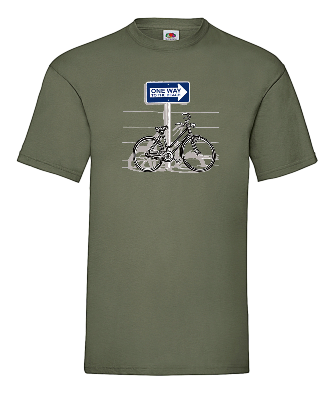 FRUIT OF THE LOOM T-SHIRT -t-shirt- Α123 ΛΑΔΙ