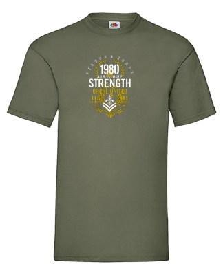 FRUIT OF THE LOOM T-shirt με στάμπα A8735 ΛΑΔΙ