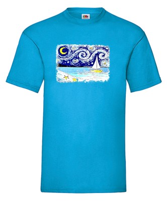 FRUIT OF THE LOOM T-SHIRT -t-shirt- ART277 ΤΥΡΚΟΥΑΖ