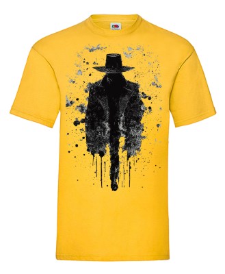 FRUIT OF THE LOOM T-shirt με στάμπα K303 ΚΙΤΡΙΝΟ