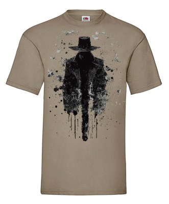 FRUIT OF THE LOOM T-shirt με στάμπα K303 ΧΑΚΙ