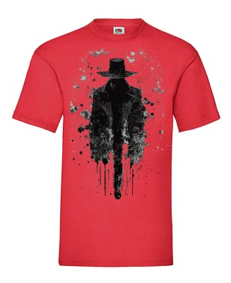 FRUIT OF THE LOOM T-shirt με στάμπα K303 ΚΟΚΚΙΝΟ