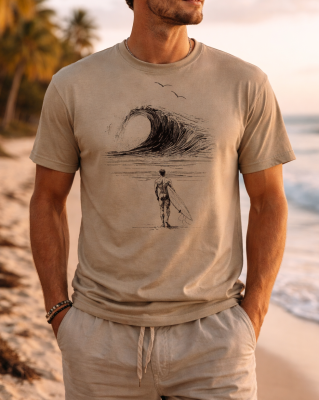 FRUIT OF THE LOOM T-shirt με στάμπα K304