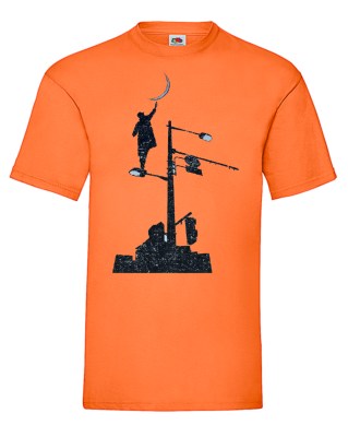 FRUIT OF THE LOOM T-shirt με στάμπα K310 ΠΟΡΤΟΚΑΛΙ