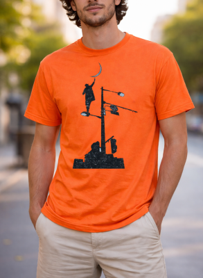 FRUIT OF THE LOOM T-shirt με στάμπα K310