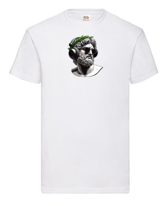 FRUIT OF THE LOOM T-shirt με στάμπα K3253 ΛΕΥΚΟ