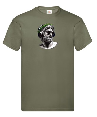 FRUIT OF THE LOOM T-shirt με στάμπα K3253 ΛΑΔΙ