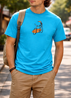 FRUIT OF THE LOOM T-shirt με στάμπα K5488