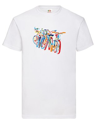 FRUIT OF THE LOOM T-SHIRT -t-shirt- Z646 ΛΕΥΚΟ