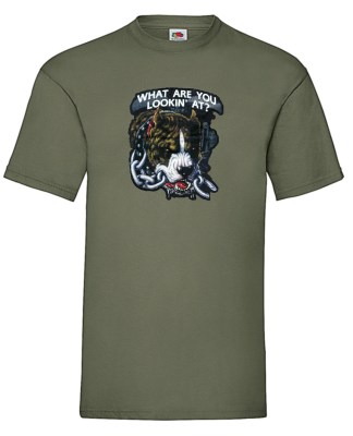 FRUIT OF THE LOOM T-shirt με στάμπα A9088 ΛΑΔΙ